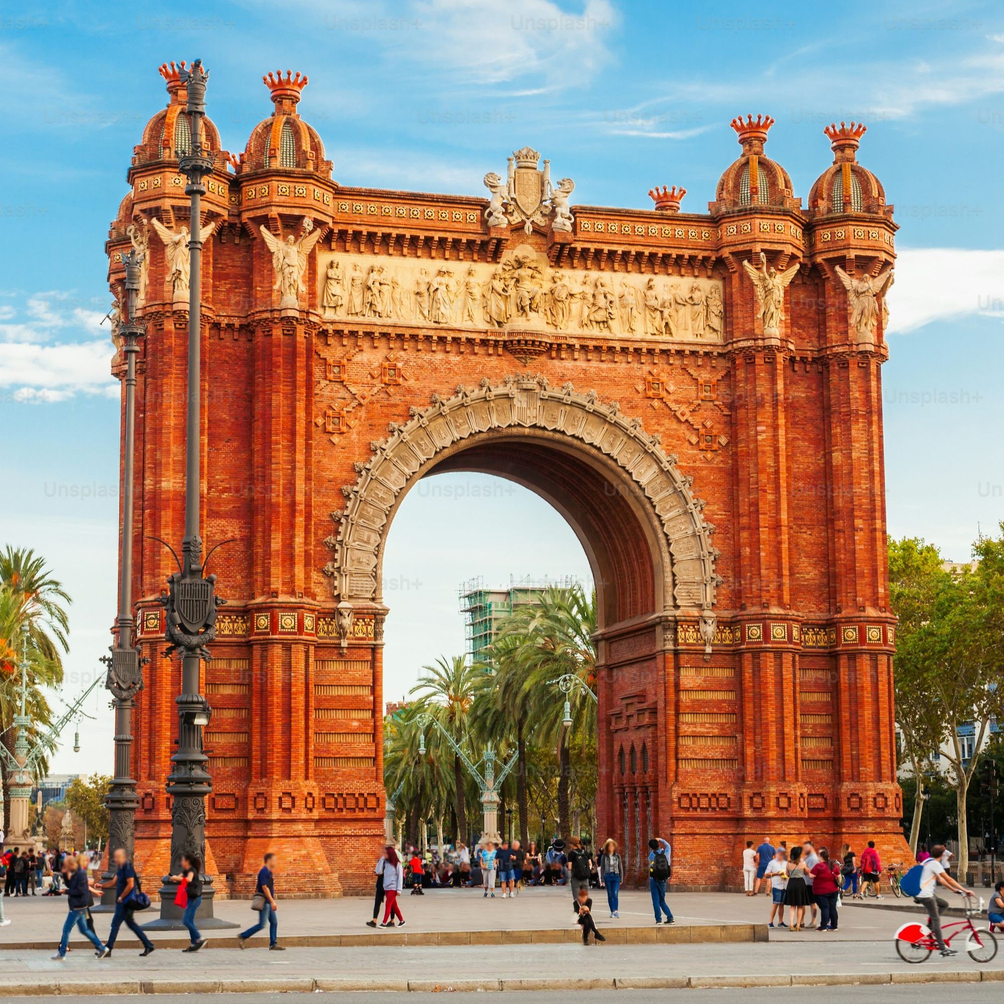 Arc de Triomf in Barcelona